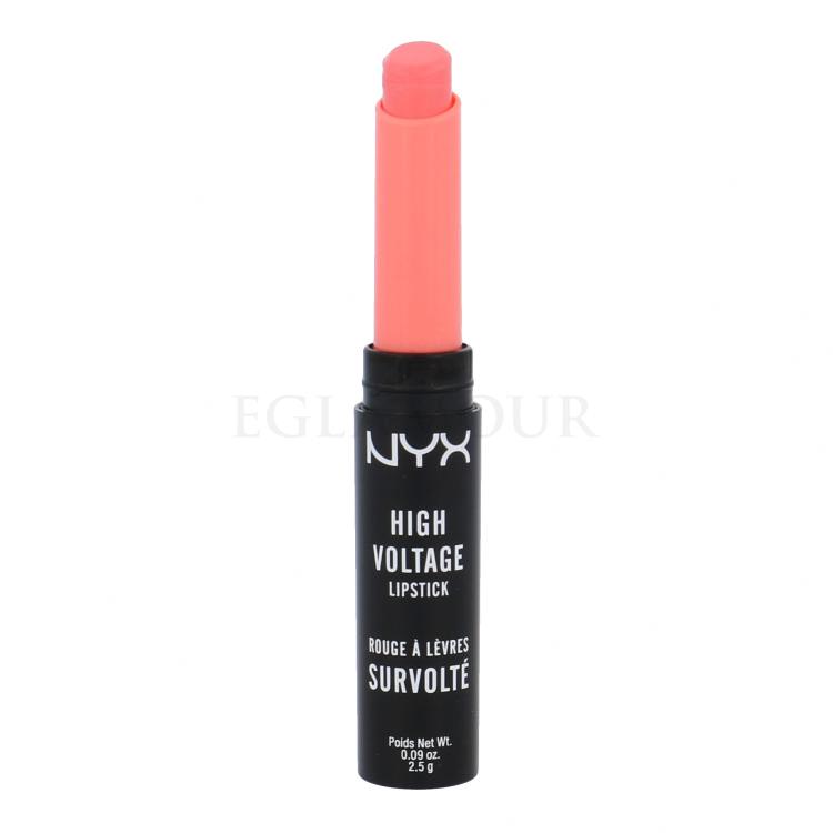 NYX Professional Makeup High Voltage Pomadka dla kobiet 2,5 g Odcień 04 Pink Lady