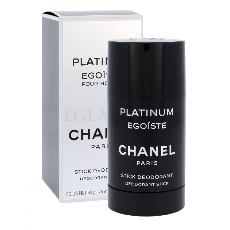 chanel platinum egoiste dezodorant w sztyfcie 75 ml   
