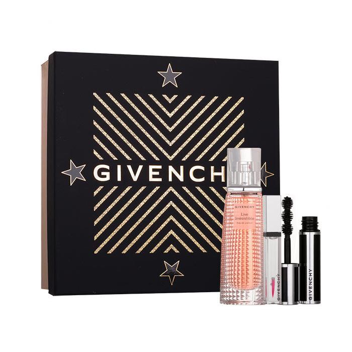 Givenchy Live Irrésistible Zestaw Edp 40ml + Lip Gloss Révélateur Perfect Pink 6ml + Mascara Noir Couture Black Satin 4g