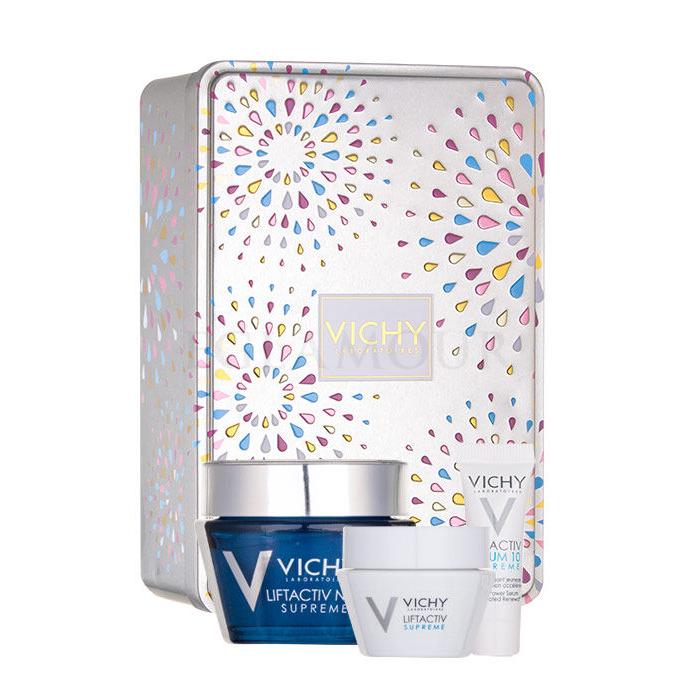 Vichy Liftactiv Supreme Zestaw Night Skin Care 50ml + Daily Skin Care 15ml + Skin Serum 3ml