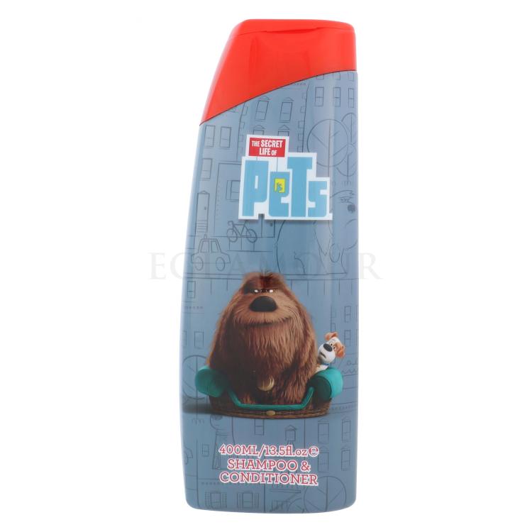 Universal The Secret Life Of Pets 2in1 Shampoo &amp; Conditioner Szampon do włosów dla dzieci 400 ml