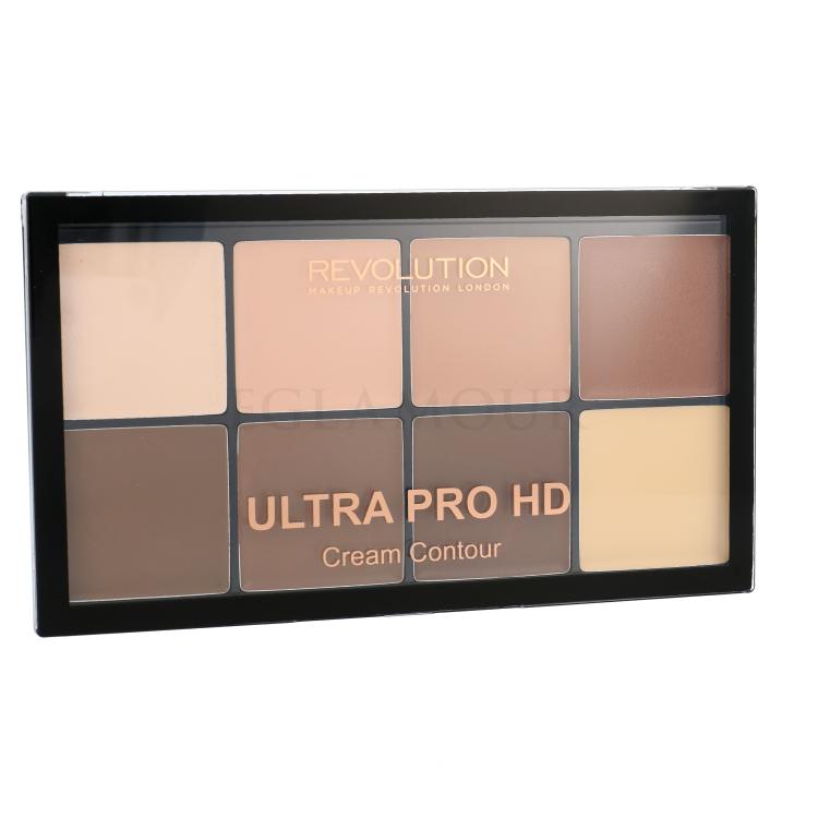 Makeup Revolution London Ultra Pro HD Cream Contour Palette Puder dla kobiet 20 g Odcień Light Medium
