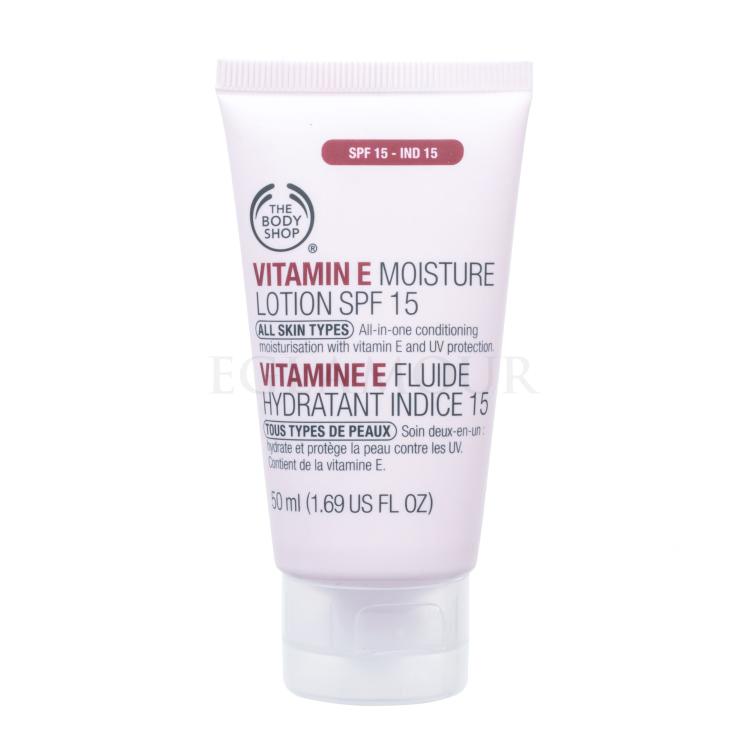 The Body Shop Vitamin E SPF15 Krem do twarzy na dzień dla kobiet 50 ml