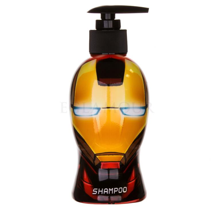Marvel Avengers Iron Man Szampon do włosów dla dzieci 300 ml uszkodzony flakon