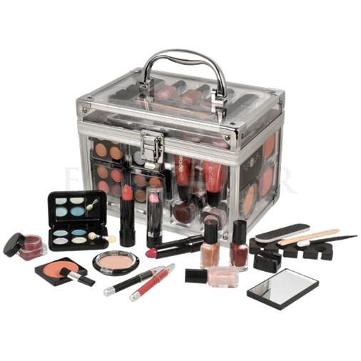 Makeup Trading Transparent Zestaw Complet Make Up Palette Uszkodzone pudełko