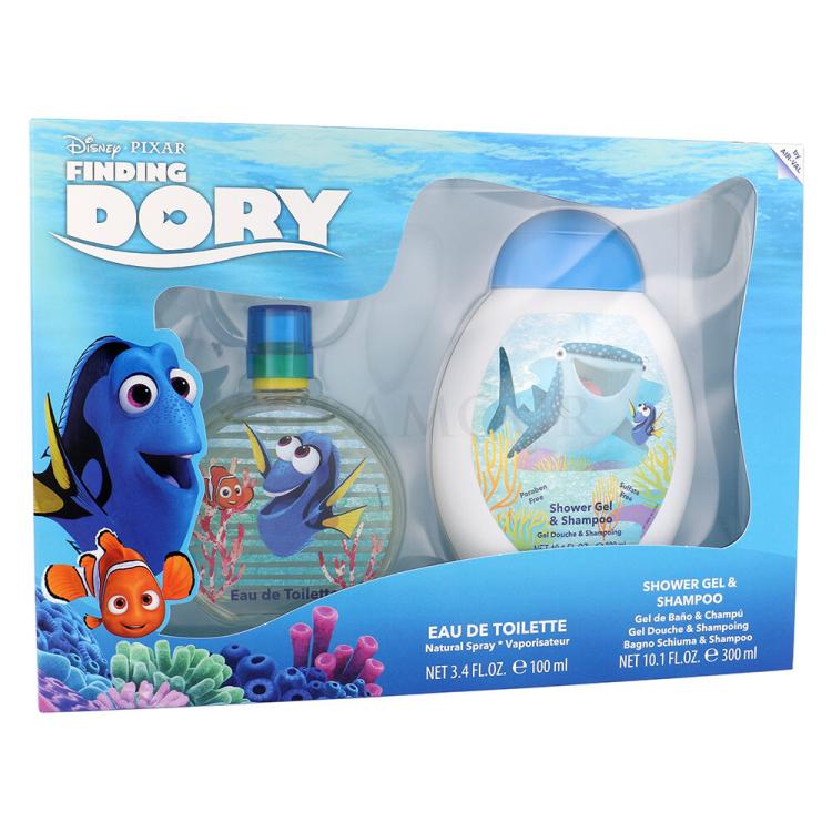 Disney Finding Dory Zestaw Edt 100ml + 2w1 Żel pod prysznic i szampon 300 ml