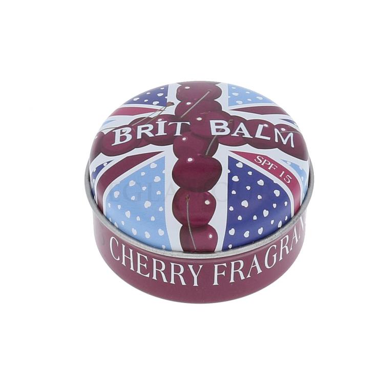 The Lip Gloss Company Brit Balm SPF15 Balsam do ust dla kobiet 15 g Odcień Cherry