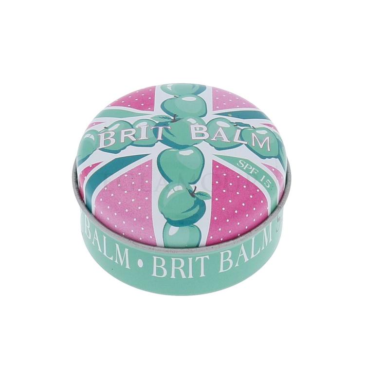 The Lip Gloss Company Brit Balm SPF15 Balsam do ust dla kobiet 15 g Odcień Apple