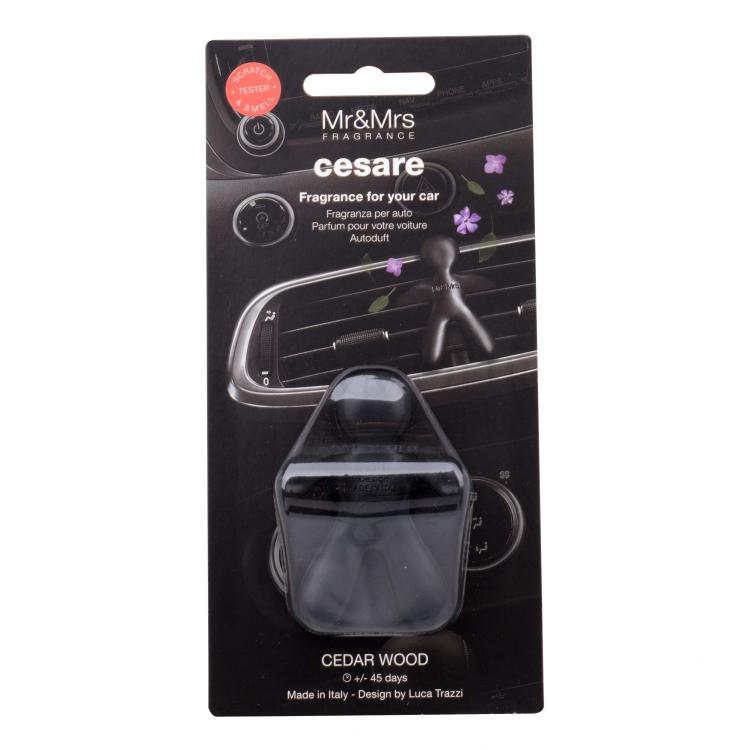 Mr&amp;Mrs Fragrance Cesare Cedar Wood Zapach samochodowy 1 szt