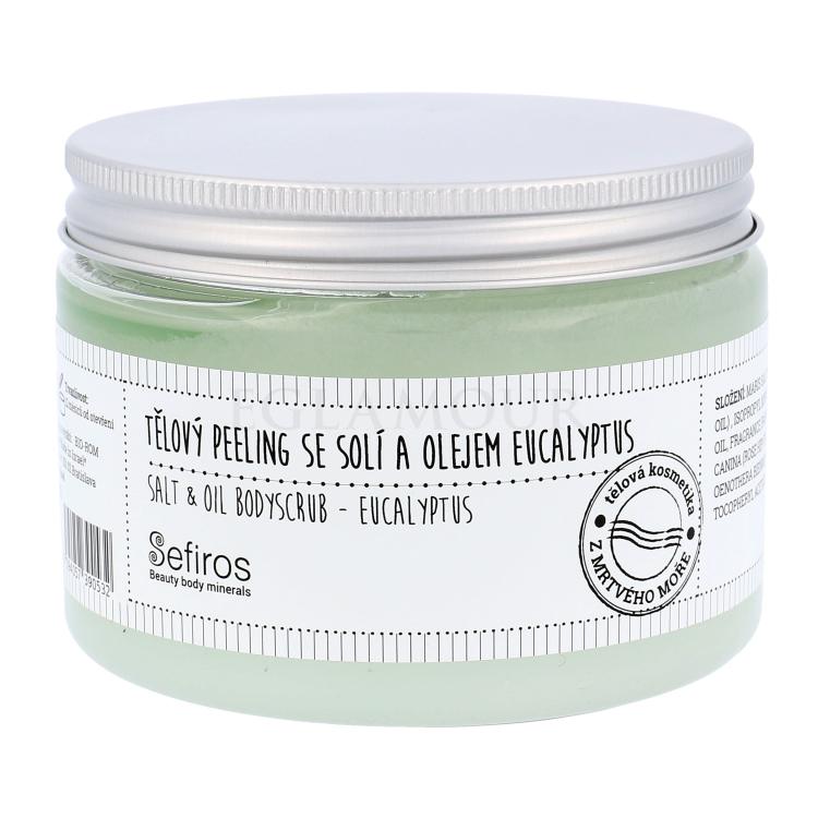 Sefiros Salt &amp; Oil Bodyscrub Eucalyptus Peeling do ciała dla kobiet 300 ml