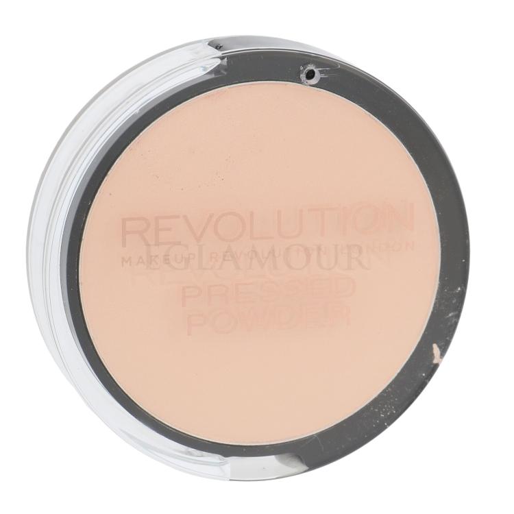 Makeup Revolution London Pressed Powder Puder dla kobiet 7,5 g Odcień Porcelain Soft Pink