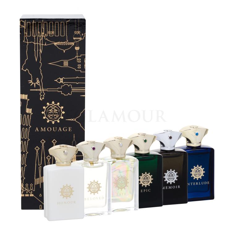 Amouage Mini Set Modern Collection Zestaw 6 x 7,5 ml Edp Beloved + Epic + Memoir + Honour + Interlude + Fate