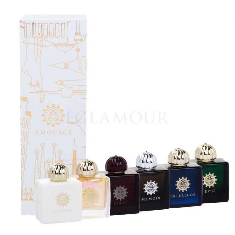 Amouage Mini Set Modern Collection Zestaw 6 x7,5 ml Edp Lyric + Epic + Memoir + Honour + Interlude + Fate