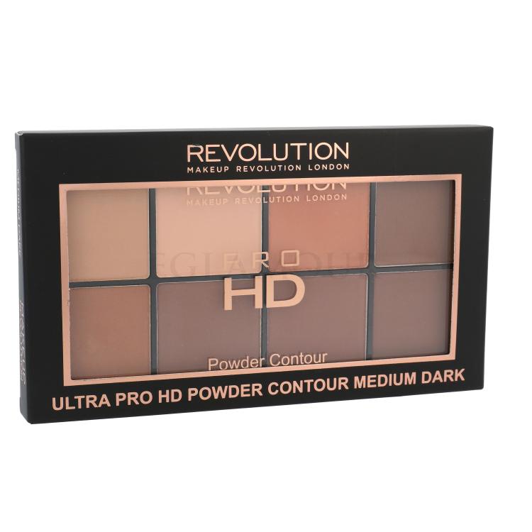 Makeup Revolution London Ultra Pro HD Powder Contour Palette Paletka do konturowania dla kobiet 20 g Odcień Medium Dark