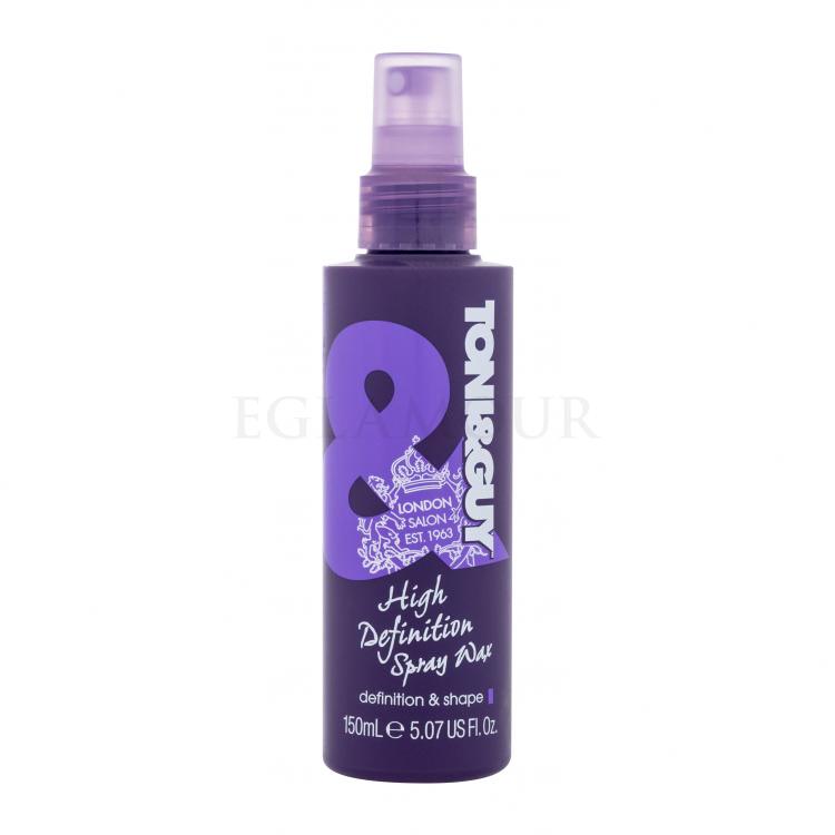 TONI&amp;GUY High Definition Spray Wax Stylizacja włosów dla kobiet 150 ml