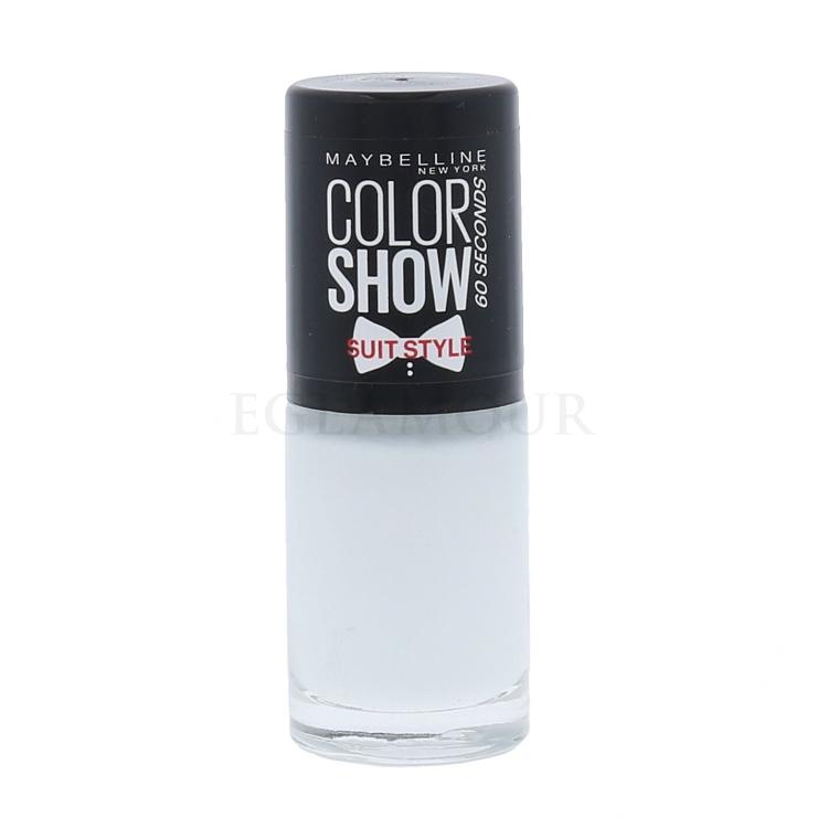 Maybelline Color Show Suit Style 60 Seconds Lakier do paznokci dla kobiet 7 ml Odcień 442 Business Blouse
