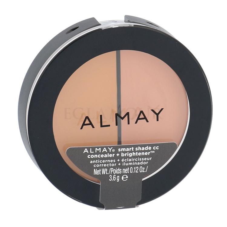 Almay Smart Shade CC Concealer + Brightener Korektor dla kobiet 3,6 g Odcień 300 Medium