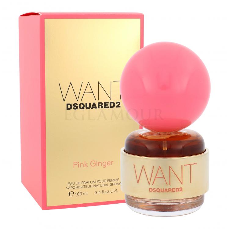 Dsquared2 Want Pink Ginger Woda perfumowana dla kobiet 100 ml