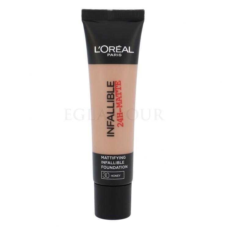 L&#039;Oréal Paris Infaillible 24h-Matte Podkład dla kobiet 35 ml Odcień 30 Honey