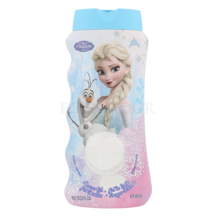Disney Frozen Zestaw Żel pod prysznic 450 + Gąbka