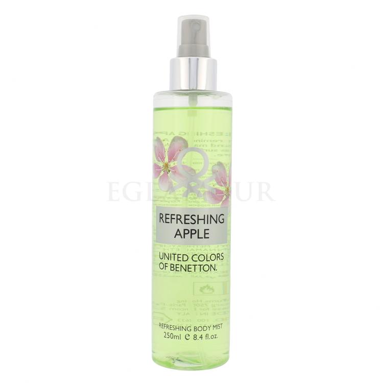 Benetton Refreshing Apple Spray do ciała dla kobiet 250 ml uszkodzony flakon