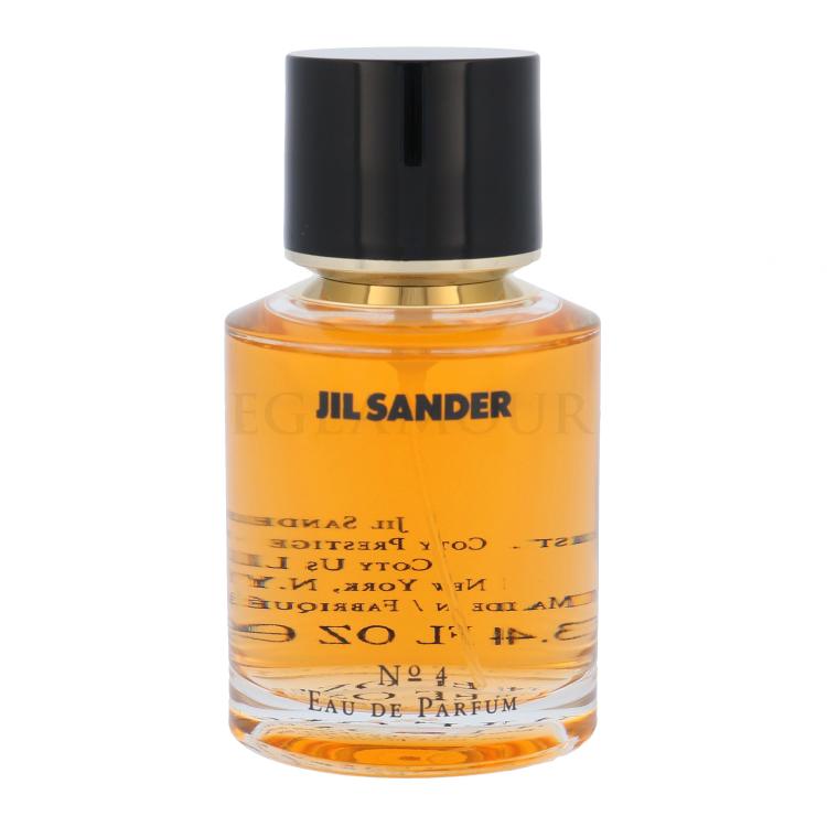Jil Sander No.4 Woda perfumowana dla kobiet 100 ml Uszkodzone pudełko