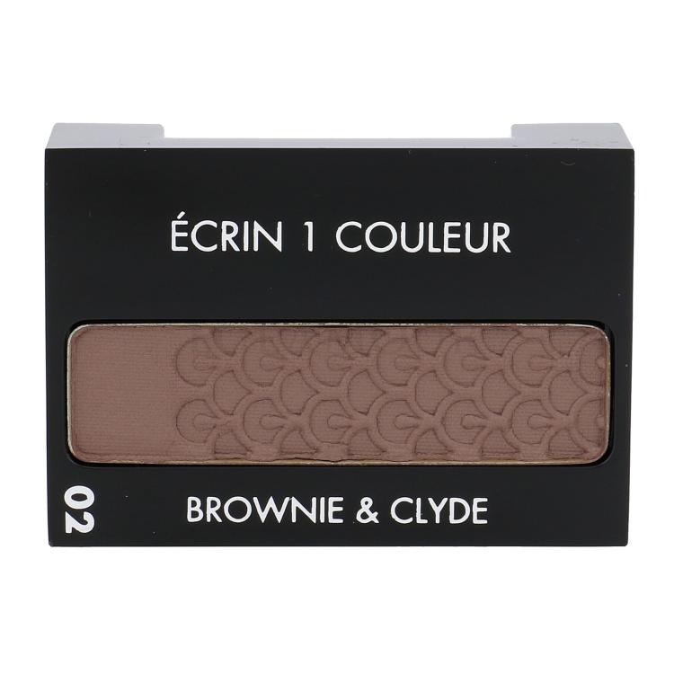 Guerlain Ecrin 1 Couleur Cienie do powiek dla kobiet 2 g Odcień 02 Brownie &amp; Clyde tester