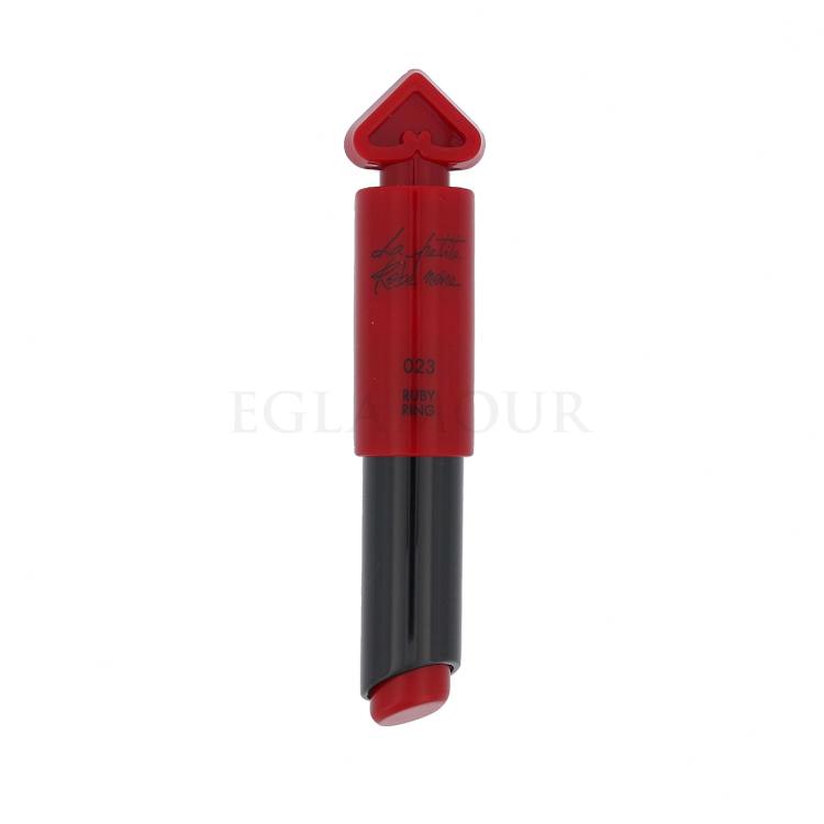 Guerlain La Petite Robe Noire Pomadka dla kobiet 2,8 g Odcień 023 Ruby Ring tester
