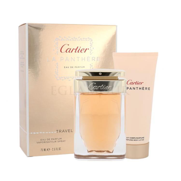 Cartier La Panthère Zestaw Edp 75 ml + Balsam do ciała 100 ml