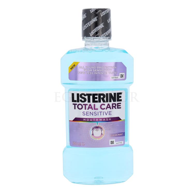 Listerine Total Care Sensitive Clean Mint Mouthwash Płyn do płukania ust 500 ml