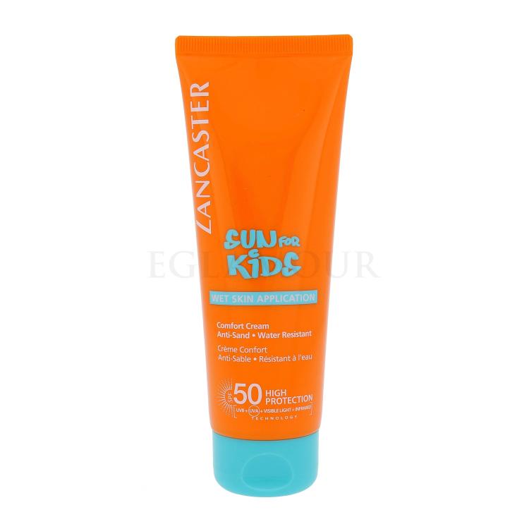 Lancaster Sun For Kids Comfort Cream SPF50 Preparat do opalania ciała dla dzieci 125 ml
