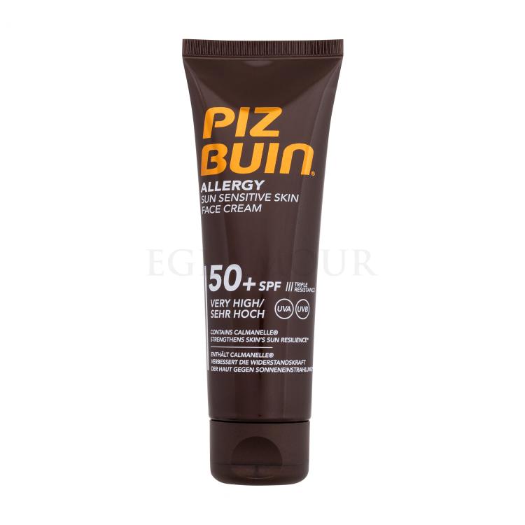 PIZ BUIN Allergy Sun Sensitive Skin Face Cream SPF50+ Preparat do opalania twarzy 50 ml