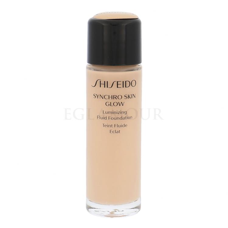 Shiseido Synchro Skin Glow Podkład dla kobiet 10 ml Odcień Golden 3 tester