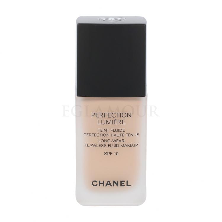 Chanel Perfection Lumière Long-Wear Fluid Makeup SPF10 Podkład dla kobiet 30 ml Odcień 12 Beige Rosé