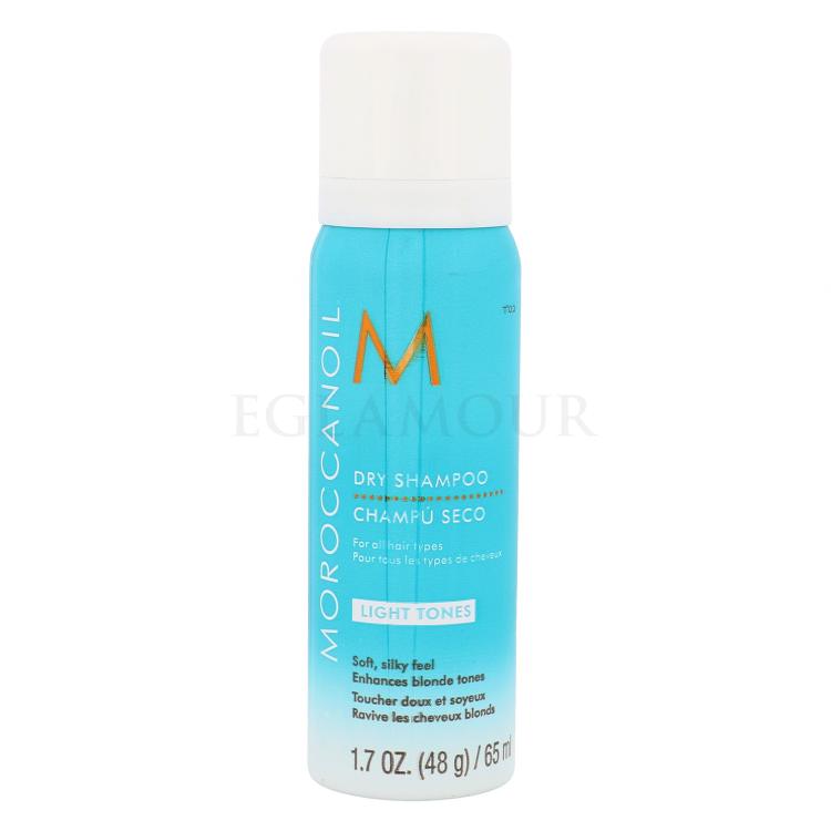 Moroccanoil Dry Shampoo Light Tones Suchy szampon dla kobiet 65 ml