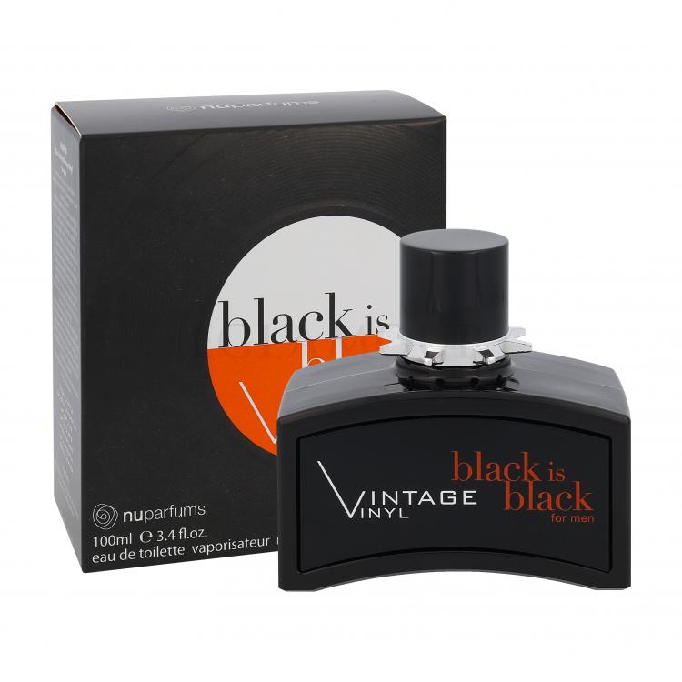 Nuparfums Black is Black Vintage Vinyl Woda toaletowa dla mężczyzn 100 ml