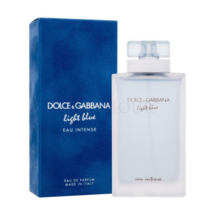 dolce & gabbana light blue eau intense woda perfumowana 100 ml   