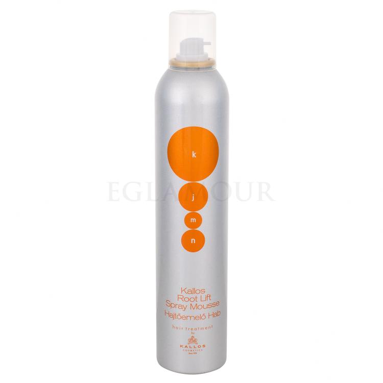 Kallos Cosmetics KJMN Root Lift Spray Mousse Pianka do włosów dla kobiet 300 ml