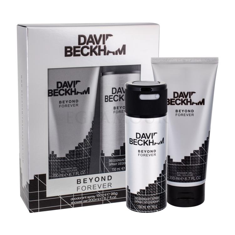 David Beckham Beyond Forever Zestaw Deodorant 150 ml + Żel pod prysznic 200 ml