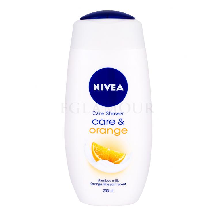 Nivea Care &amp; Orange Żel pod prysznic dla kobiet 250 ml