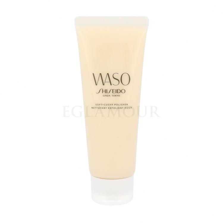 Shiseido Waso Soft + Cushy Polisher Peeling dla kobiet 75 ml