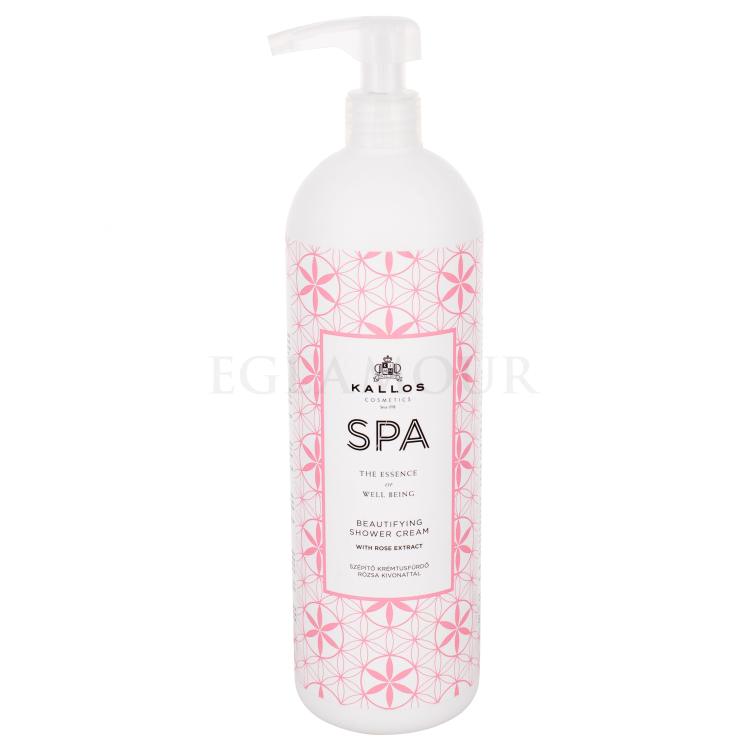 Kallos Cosmetics SPA Beautifying Shower Cream Krem pod prysznic dla kobiet 1000 ml