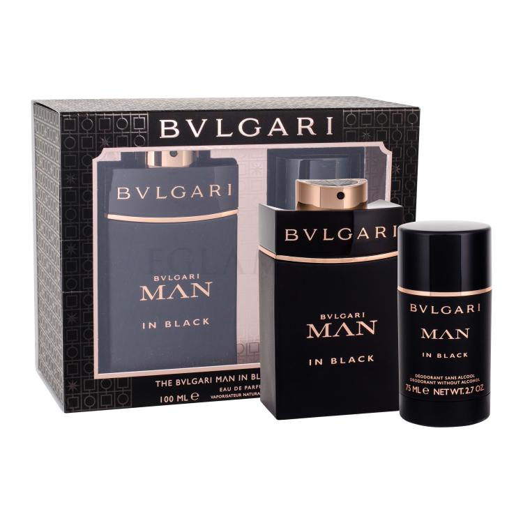 Bvlgari Man In Black Zestaw Edp 100 ml + Deostick 75 ml