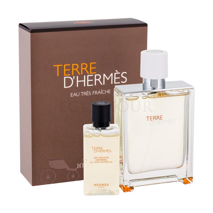 Hermes Terre d´Hermès Eau Tres Fraiche Zestaw Edt 75 ml + Żel pod prysznic 40 ml