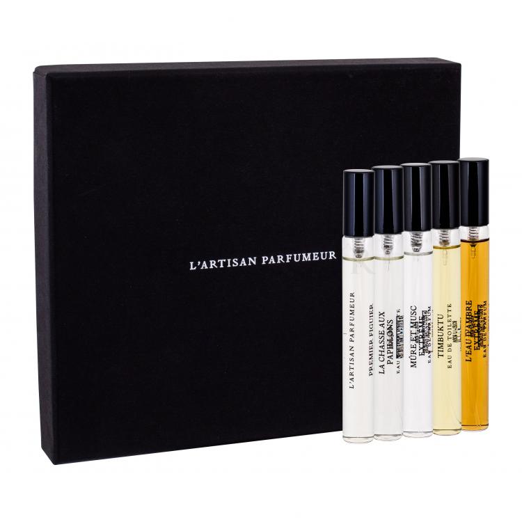 L´Artisan Parfumeur Mini Set 5 Zestaw 5 ml Edp Mure et Musc Extreme + 5 ml Edt La Chasse aux Papillons  + 5 ml Edp Premier Figuier + 5 ml Edt Timbuktu + 5 ml Edp L´Eau D´Ambre Extreme