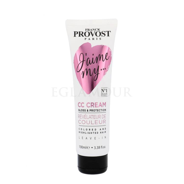 FRANCK PROVOST PARIS J´Aime My... Révélateur De Couleur CC Cream Balsam do włosów dla kobiet 100 ml