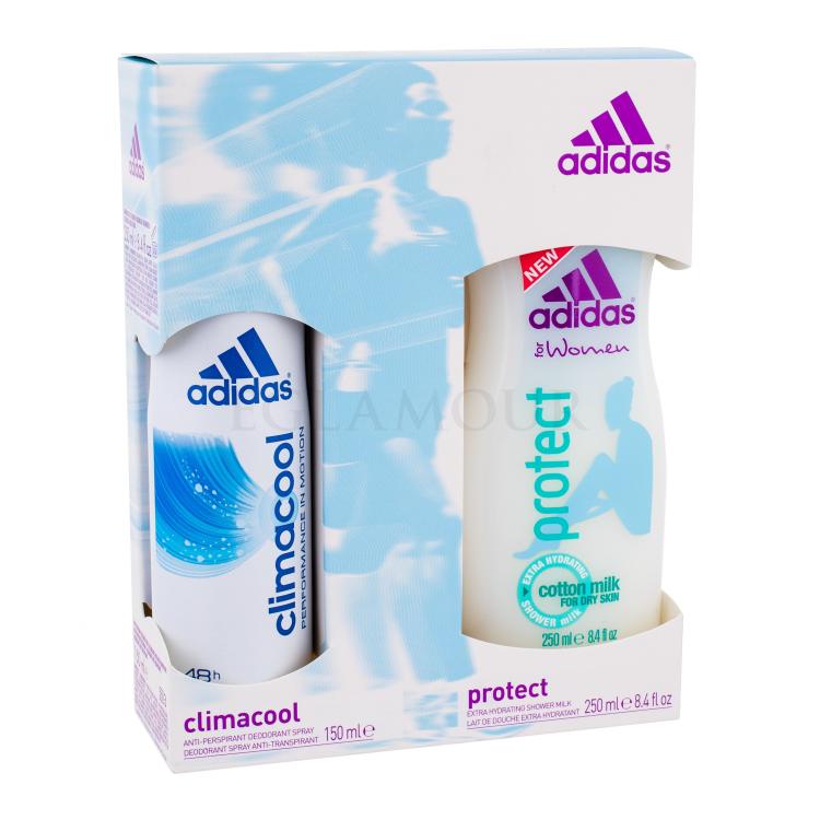 Adidas Climacool Zestaw 150ml Antiperspirant + 250ml Żel pod prysznic Protect